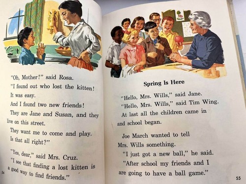 Dick Jane 1960's Basic Reader 10 Book Set JrPrimer-6 grade School Nostalgia Gift - Picture 9 of 12