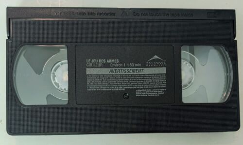 Le Jeu des Armes VHS (2000) - NTSC - French - VG (Tested) - Picture 7 of 8