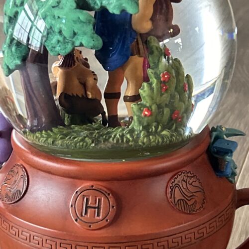 Disney Rare Hercules Musical Snow Globe-Plays “Go The Distance” - Picture 8 of 17