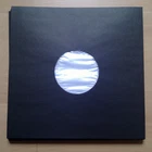 10 LP Innenhüllen Deluxe Kunststoff-Fütterung Schwarz für 12" Vinyl / NEU