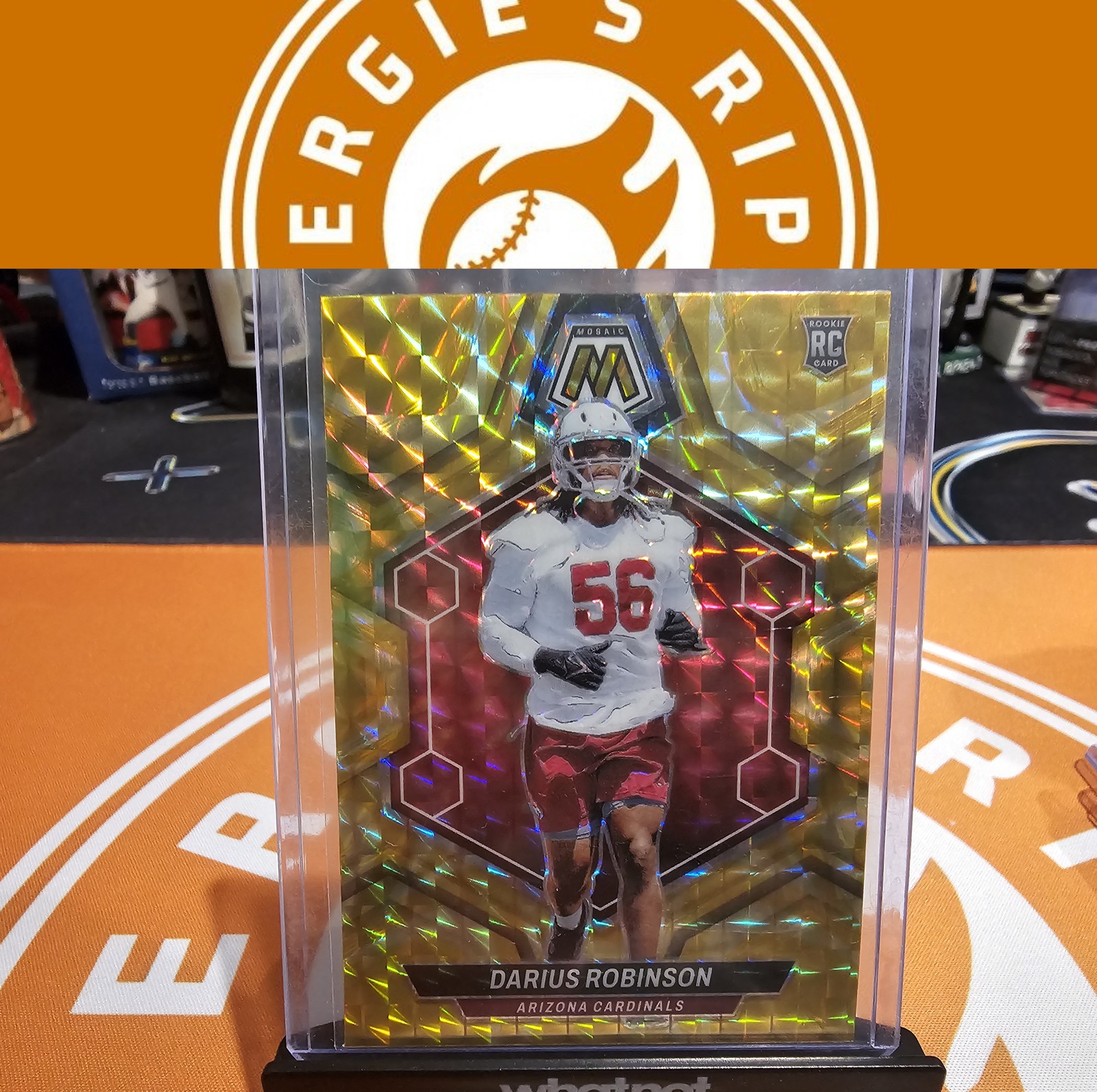 2024 Panini Mosaic #327 Darius Robinson Honeycomb