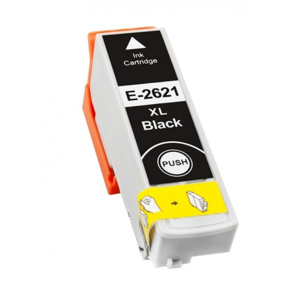 CARTUCCIA T2621 NERA COMPATIBILE CON CHIP PER Epson EXPRESSION PREMIUM XP600 XP6