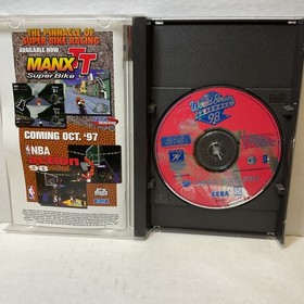 World Series Baseball 98,Sega Saturn Game W Manual