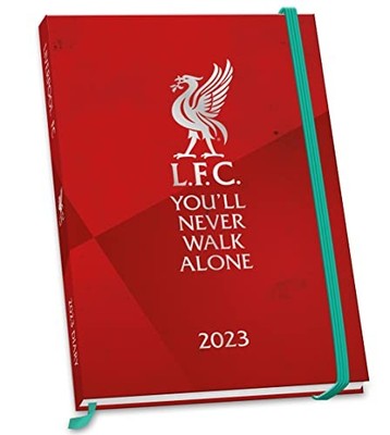 Liverpool FC 2023 Diary, Week To View A5 Size Diary, Official Pr