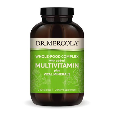 Worldwide 2 X Dr. Mercola Whole Food Multivitamin Plus -- 240 Tablets