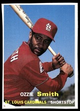 Ozzie Smith 1990 SCD Baseball Card Price Guide Monthly #26 Cardinals MLB READ