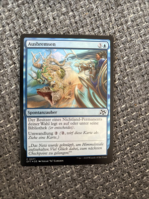 Ausbremsen Magic The Gathering Foil C0071 DFT 