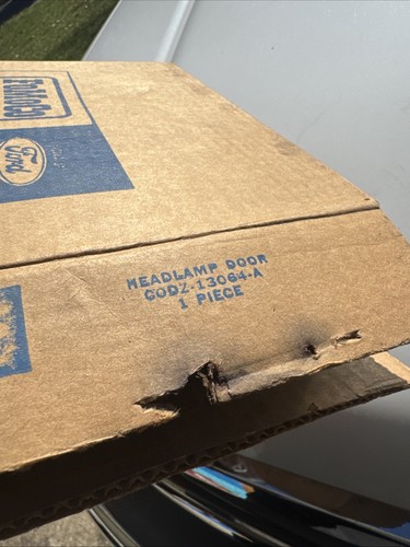 NOS 1960 FORD FALCON HEADLAMP DOOR C0DZ-13064-A - Picture 4 of 4