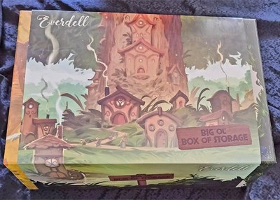 Everdell BIG BOX OF STORAGE Sortiereinsatz original + Promokarten MÜNZE englisch