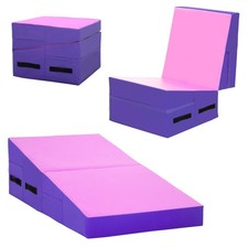 FDW Gymnastics Mat Incline Indoor/Outdoor Tumbling Mats yoga mat for Home Gym...