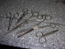 C20 older hair cutting shears cutiecut 176 revlon etc
