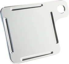 Joker Machine License Plate Inspection Tag - Chrome Motorcycle Street Bike