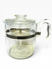 Vintage Pyrex Flameware 7759-B Glass Percolator Coffee Pot Complete
