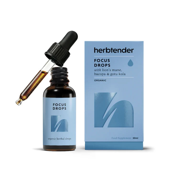 The Herbtender Organic Focus Drops 30Ml - Image 2