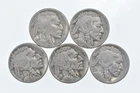 BETTER Lot 1920-S 1925-D 1928-S 1927-D 1920-S Buffalo Nickel Collection *161