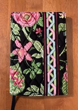 Vera Bradley Paperback Book Cover Botanica Flower Bible Journal Quilted Retired