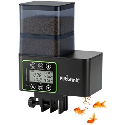 Petbank Automatic Fish Feeder for Aquarium - 230/510ml Timer Fish Feeder Disp...