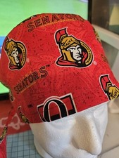 OTTAWA SENATORS Handmade SURGICAL SCRUB CAPS
