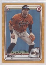 2020 Bowman Draft Gold Border /50 Casey Schmitt #BD-129 0s9t