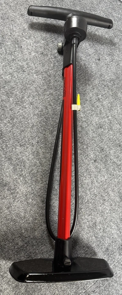 Bomba de piso cargador Bontrager TURBO con manguera neumático bicicleta deporte bola bomba Foto 2 de 4