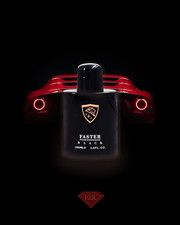 EBC Collection, FASTER BLACK Perfume for Men, 3.4oz/100ml
