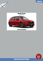 PDF Skoda Scala (2019 ➤) Reparaturanleitung Kommunikation Radio Navi Telefon