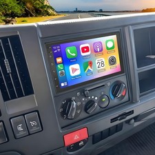4 64G Car Stereo Radio Apple CarPlay For 2009-2020 Isuzu NNR/NPR/NPS/NQR Truck
