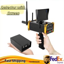 Long Range 3D Gold Silver Gem Diamond Metal Detector for Treasure Hunter LCD