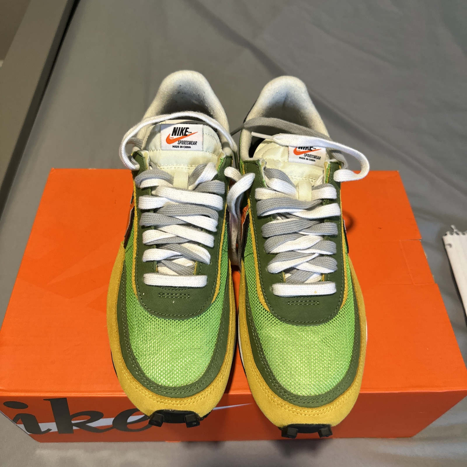 SACAI X NIKE Taglia 9 5 Nike sacai x LDWaffle Green Gusto