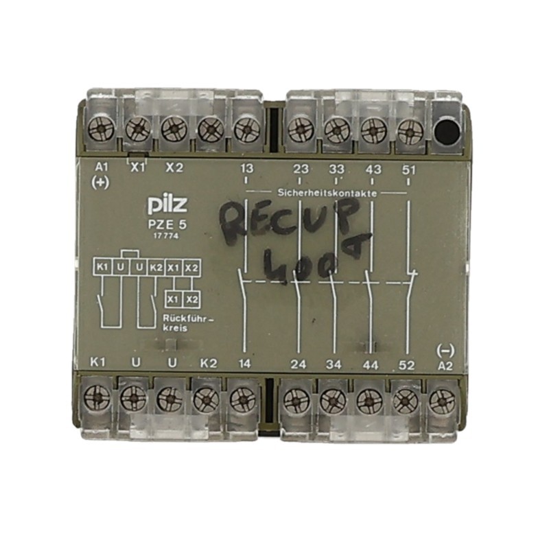 Pilz Relais de sécurité PZE/5 24VDC 474910 (B362)