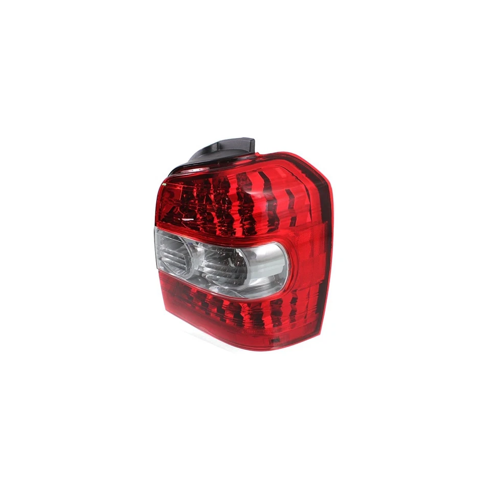 Juego de luces traseras halógenas para Toyota Highlander Hybrid 2006-2007 transparente/rojo 2 piezas Foto 4 de 4