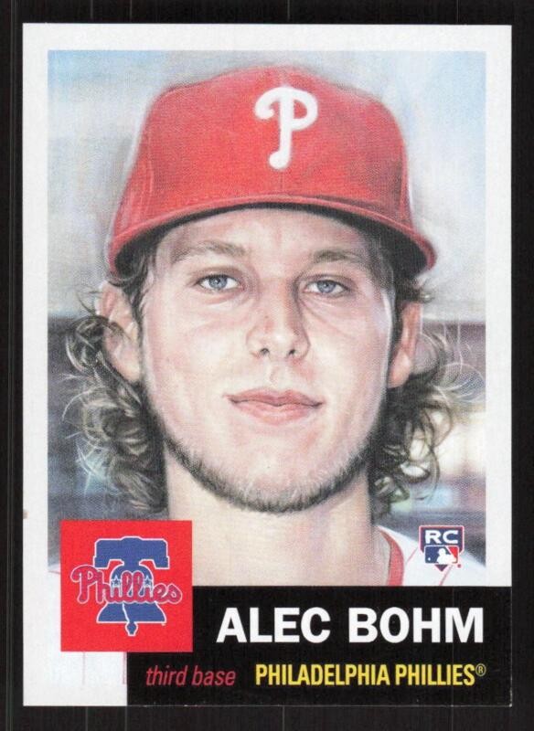2021 TOPPS LIVING ALEC BOHM 387 MINT RC BASEBALL PHILADELPHIA PHILLIES
