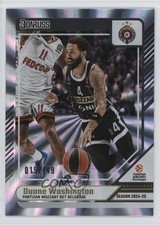 2024-25 Panini Donruss EuroLeague Holo Laser /149 Duane Washington #19 b6y