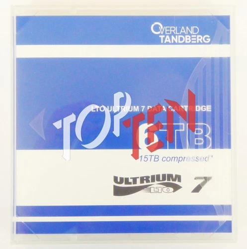 Overland Tandberg 434131 LTO-7 R/W Datenkassette 6TB 15TB Tape Cartridge 434170