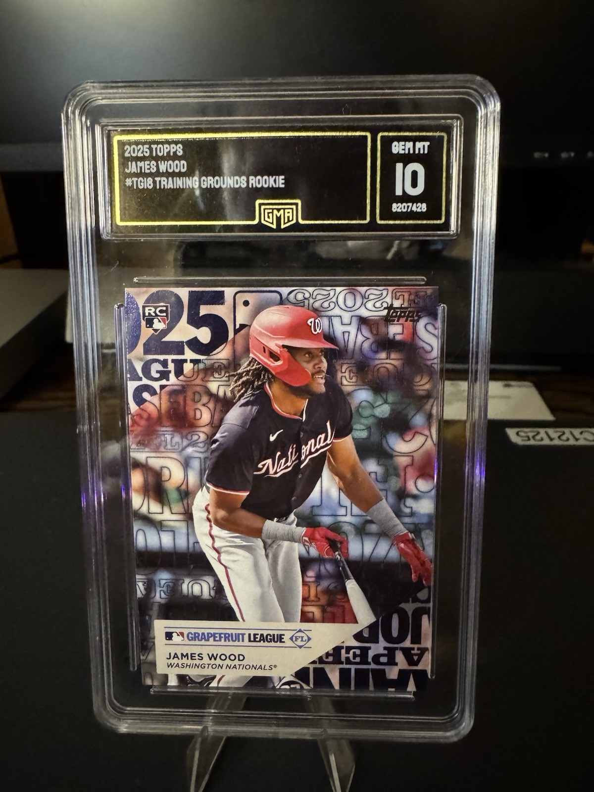 2025 Topps Series 1 - Training Grounds James Wood #TG-18 (RC)