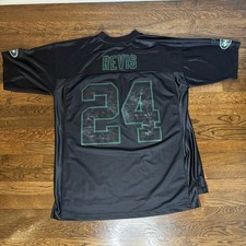 Reebok NFL Players New York Jets Darrelle Revis #24 NFL Jersey Black XL