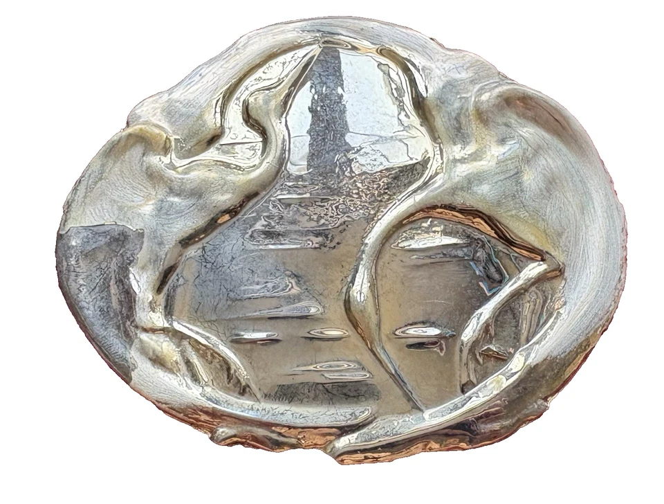 Lot of 3 Vtg 1970s Charmant Beverly Hills White & Black Herons Cranes Belt Retro - Image 4 of 4