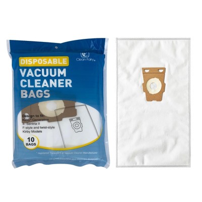 10 Pack Compatible With Kirby Vacuum Bag Style F For Avalir, Sentria I, II, U...