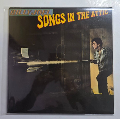 (MINT) Billy Joel ''Songs in the Attic''  LP Vinyl Record TC-37461 (Extra Book)