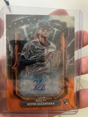 2025 Topps Cosmic Chrome - Extraterrestrial Talent Autographs Kevin Alcantara...