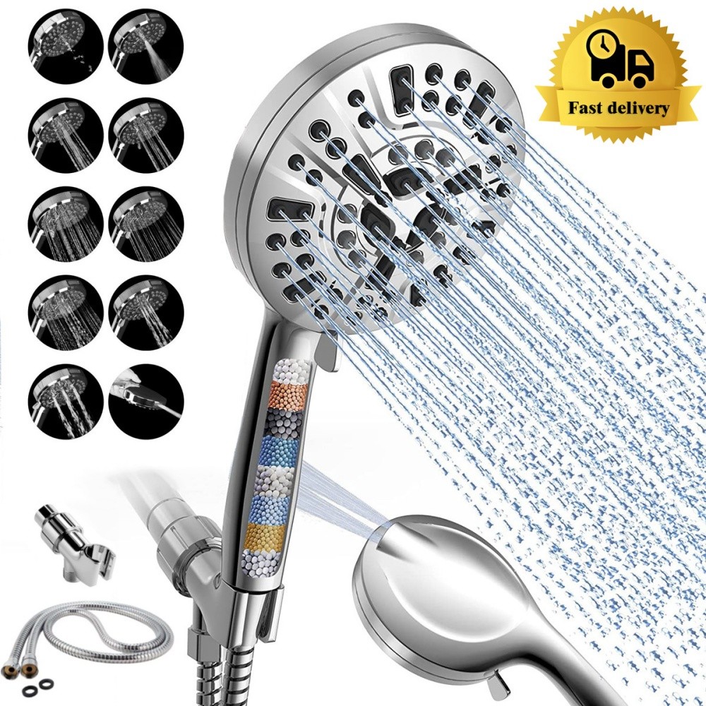 10modes W/ Hose Water Saving-shower Accessories