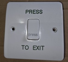 MK 1 Gang 2 Way Retractive Switch 10A Press to exit for Access Control
