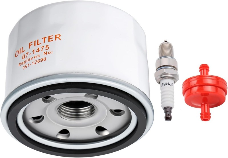 Oil Filter Kit Hipa 951-12690 for MTD 751-12690 420Cc Troy Bilt TB30 TB30R TB42
