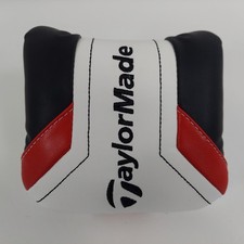 TaylorMade Spider Mallet Putter Golf Head Cover Black Red White OEM