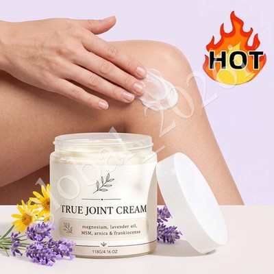 Organics True Joint Cream, Moisturizing Massage Cream for Body Joints 4 ~HOT 