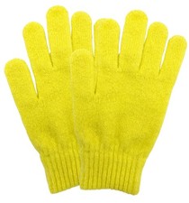 Magic Knit Gloves for Women - Cold Weather Full Finger Sports Yellow