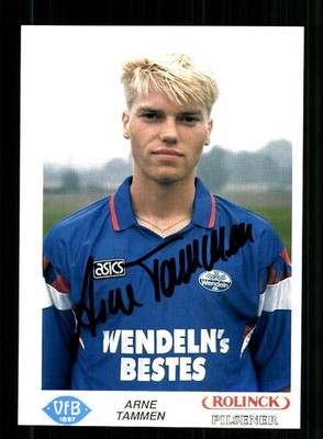 Arne Tammen autograph card VFB Oldenburg 1992-93 original signed
