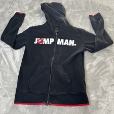 Nike Jordan Hoodie 12-13 Year Old L Black Jumpman