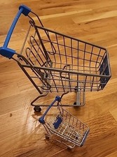 Metal Shopping Cart Toy For American Girl Doll Heavy Walmart Barbie Cart