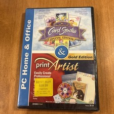 Hallmark Card Studio Special Edition Print Artist, Version 21 Gold Edition NEW